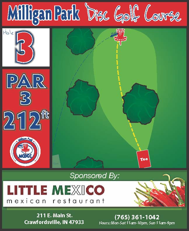 Montgomery County Disc Golf Club Hole 3