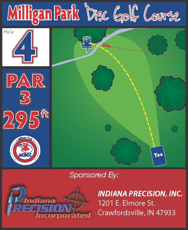 Montgomery County Disc Golf Club Hole 4
