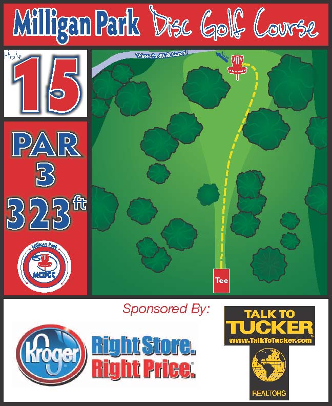 Montgomery County Disc Golf Club Hole 15
