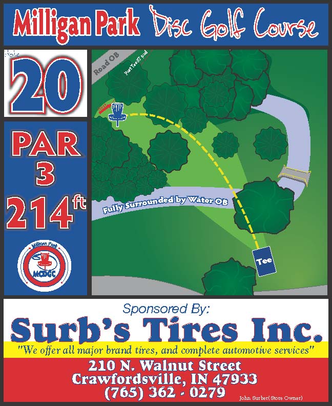 Montgomery County Disc Golf Club Hole 20